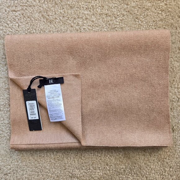 NWT Banana Republic Alta Italian Cashmere Scarf Double Faced - Picture 1 of 16
